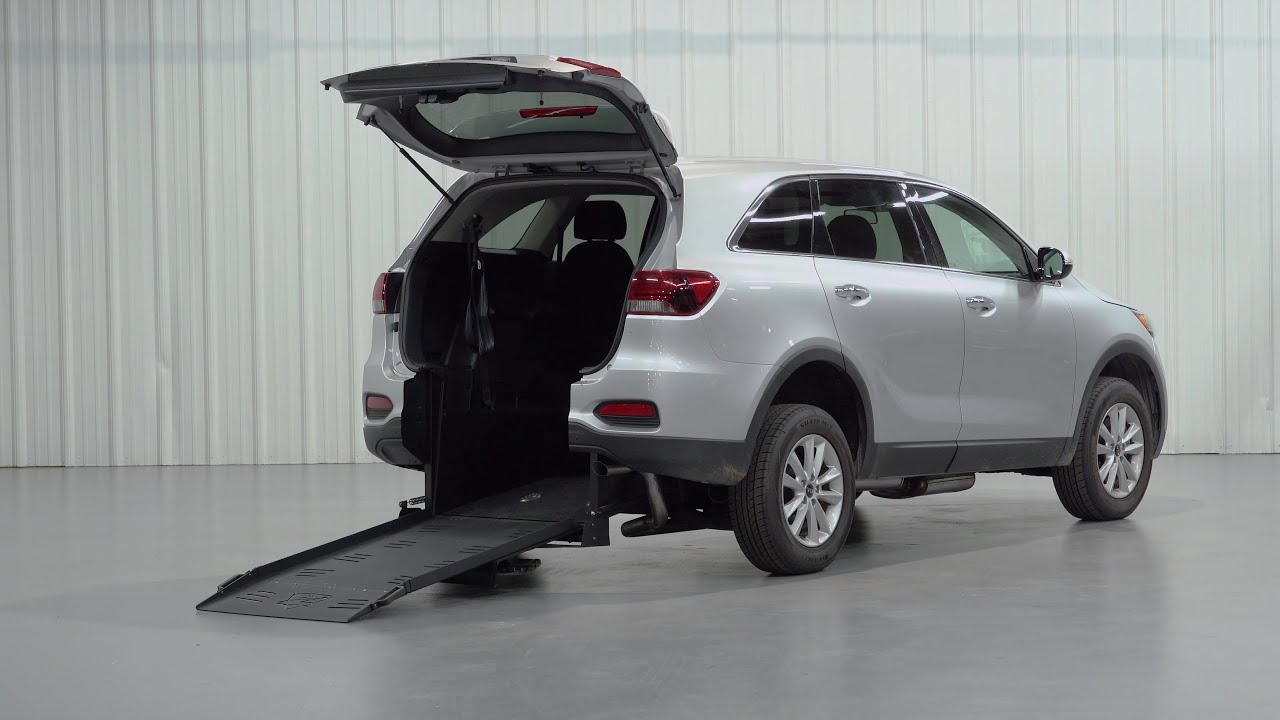 Wheelchair Accessible Kia Sorento Manual Rear Entry YouTube