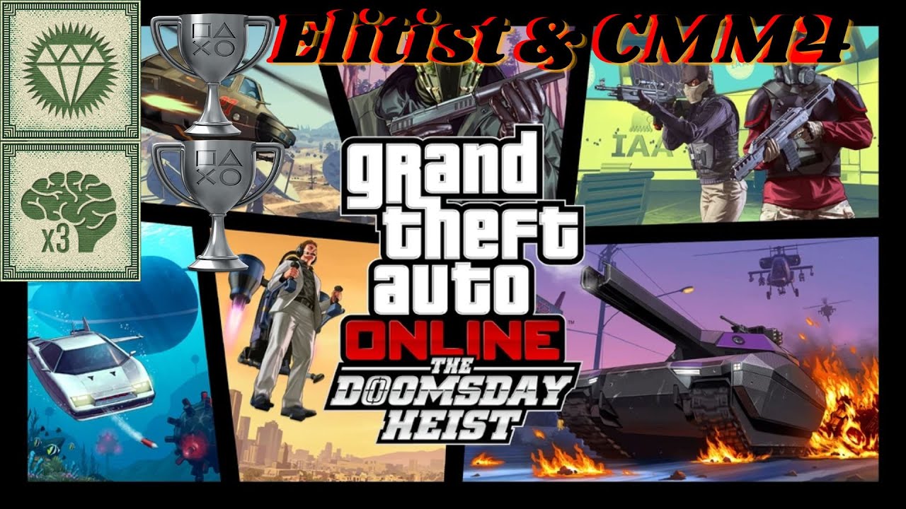 🔴🔴 - GTA Online - Doomsday Heist Criminal Mastermind 4 players. #gta5 #gtav #gtaonlinemoney #GTAO
