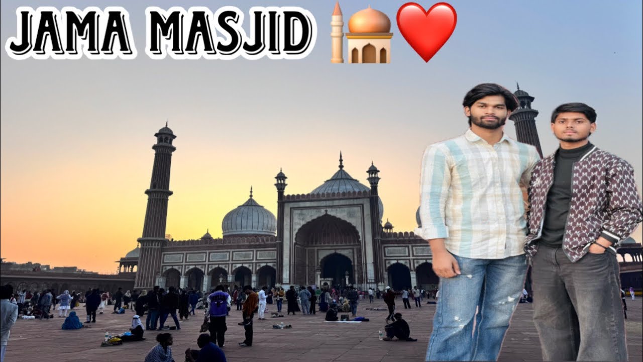 Jama Masjid vlog 🕌❤️
