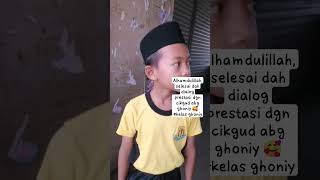 selesai dah dialog prestasi dgn cikgu🥰 #kelas abg gdhoniy