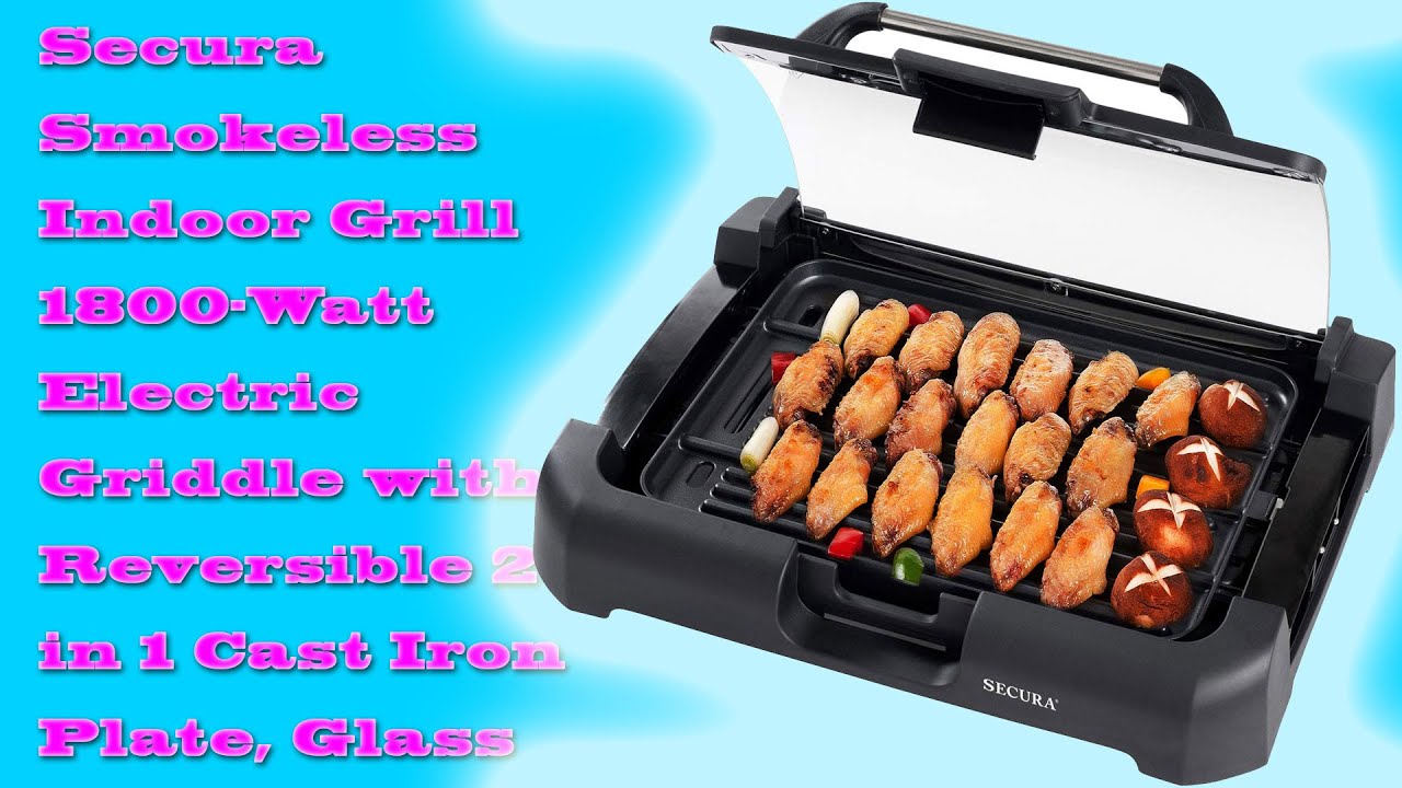 Smokeless Indoor Grill YouTube