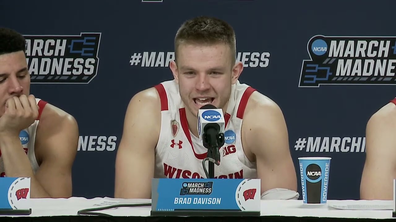 Why Brad Davison is 'overwhelmed with gratitude' as Wisconsin ...