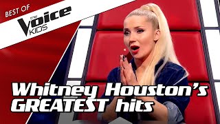 Video thumbnail of "TOP 10 | BEAUTIFUL Whitney Houston COVERS in The Voice Kids"