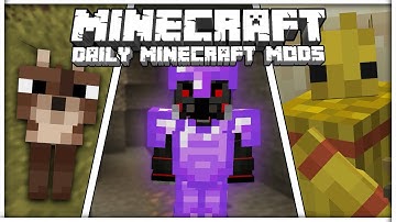 Daily Minecraft Mods #1 | To The Bat Poles, Caracal Mod, Straw Golems, and More!
