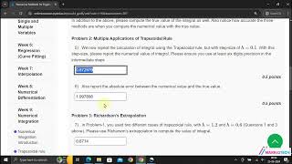 NPTEL Numerical Methods for Engineers Week9 Assignment 9 Solution July 2024