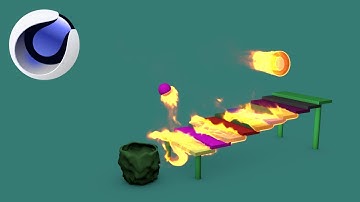 how to make fire Turbulence FD | cinema 4d tutorial