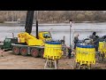 Автокран Liebherr LTM 1060-2 с довольно необычным грузом