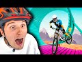 Der FAHRRAD Simulator CARTOON Looping!