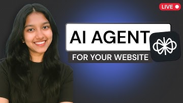 Watch Me Build a Website AI Agent in 77 Mins