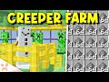 MINECRAFT 1.20 CREEPER FARM | Easy, Efficient, Automatic