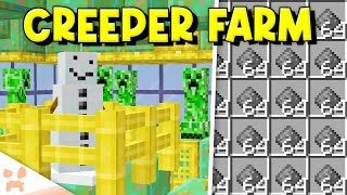 MINECRAFT 1.20 CREEPER FARM | Easy, Efficient, Automatic