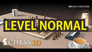 GAME CATUR OFFLINE TERBAIK ANDROID . REAL CHESS 3D : LEVEL NORMAL screenshot 1