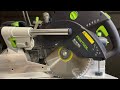 Festool Kapex!  Thoughts and Impression After Some Job Usage