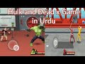 Dead x and hulk  hulk is fighting 2 cartoon  kkj gaming war  hulk kids.