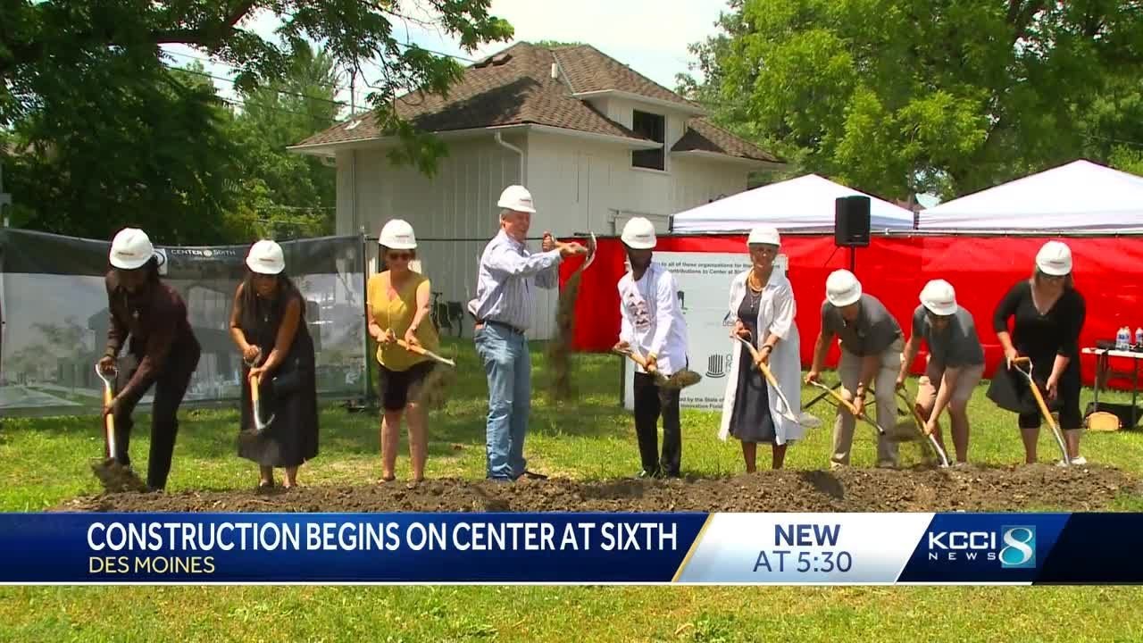 Groundbreaking ceremony held for Center at Sixth - YouTube