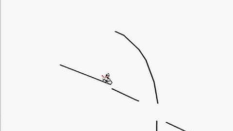 line rider moving up forward