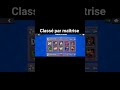Le bug quand c'est classé par maîtrise sur Brawl stars #brawlstars #bug #maîtrise