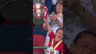 Manchester United Women Lift The Fa Cup ❤️🏆