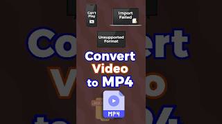 Convert ANY Video to MP4 in 30 Seconds — One Format Plays Everywhere #videoconverter #tech #anymp4