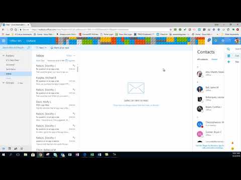 Using Skype Chat in Outlook 365