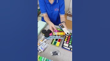 Phân Biệt Các Loại Màu Nước / Màu Lỏng Nè | Happy Hidari