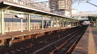 南海高野線 北野田駅6000系(6003+6033編成)回送通過