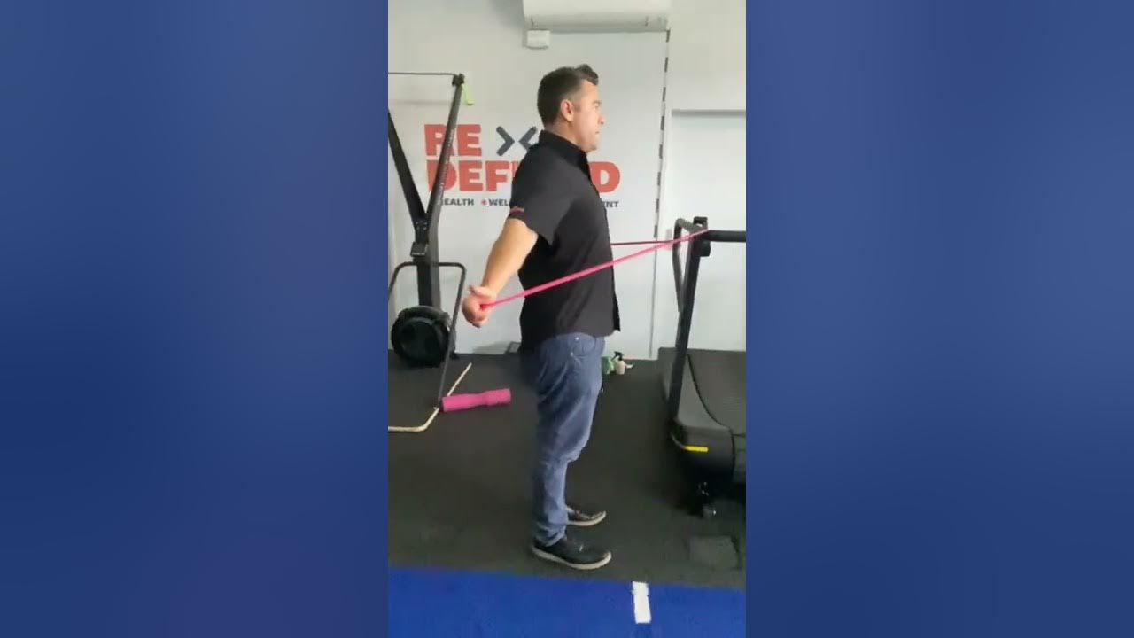 Resistance Band exercises for shoulder impingement YouTube