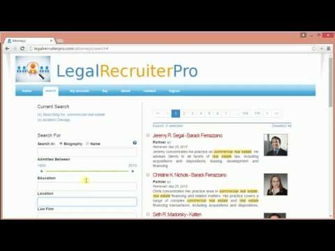 Legal Recruiter Pro