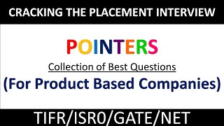 POINTERS||TECHNICAL INTERVIEW SERIES-24|| BY YASHVARDHAN SONI