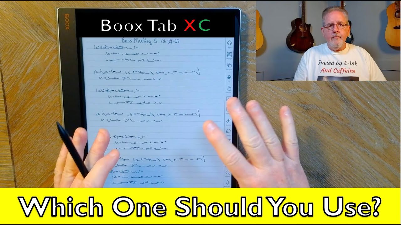 Boox Tab XC - 4 Ways To Organize Notes (on any Boox device) - YouTube