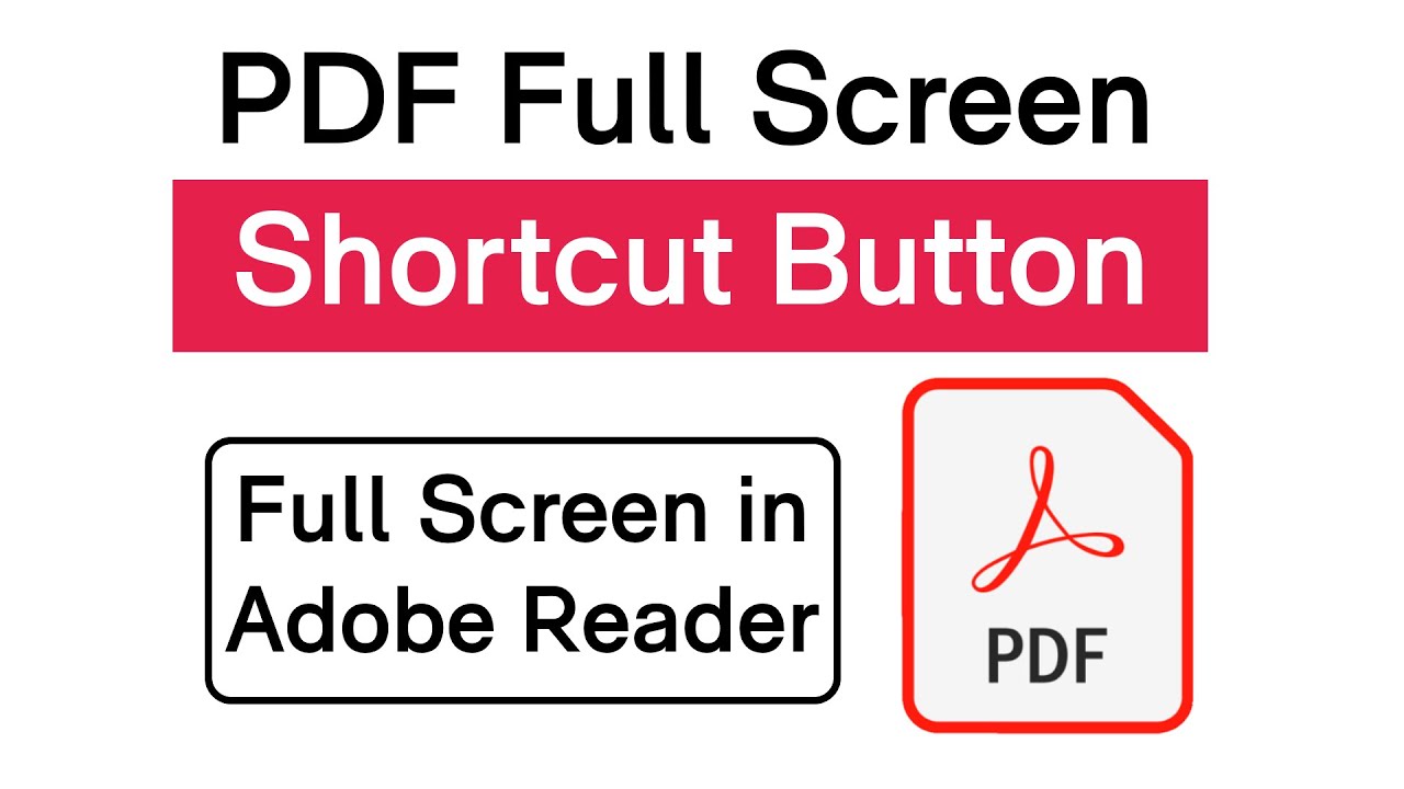 pdf presentation full screen