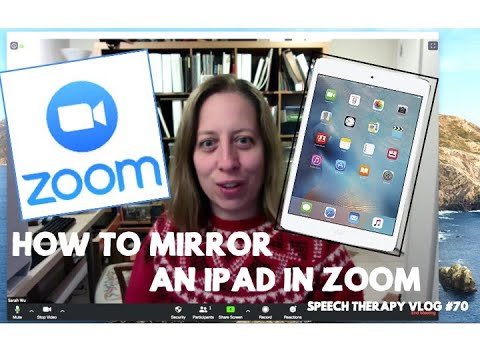 How To Mirror An Ipad On Zoom Sch Therapy Vlog 70 You How To Mirror An Ipad On Zoom Sch, How To Turn Off Mirror On Zoom Ipad