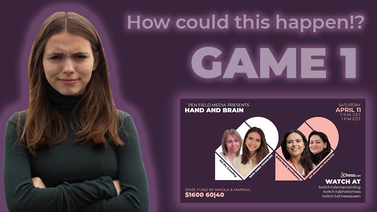 TOP Female Grandmasters in an INTENSE Hand & Brain Match