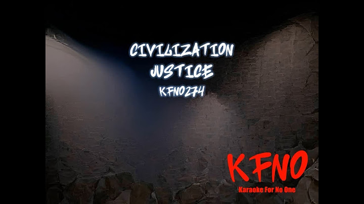 Civilization Karaoke version - Karaoke performance video thumbnail