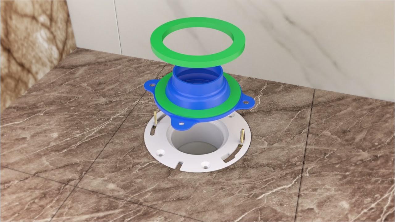 Installation Instruction Video Waxless Ring Kit Toilet Seal YouTube