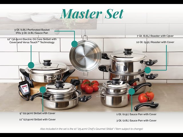 Saladmaster Full Presentation Demonstration Best Cookware English