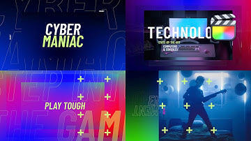 Cyber Maniac Modular Template for Final Cut Pro — Motionvfx