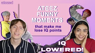 ATEEZ Moments That Lowered Our IQ | ATEEZ Hilarious Moments | Reaction