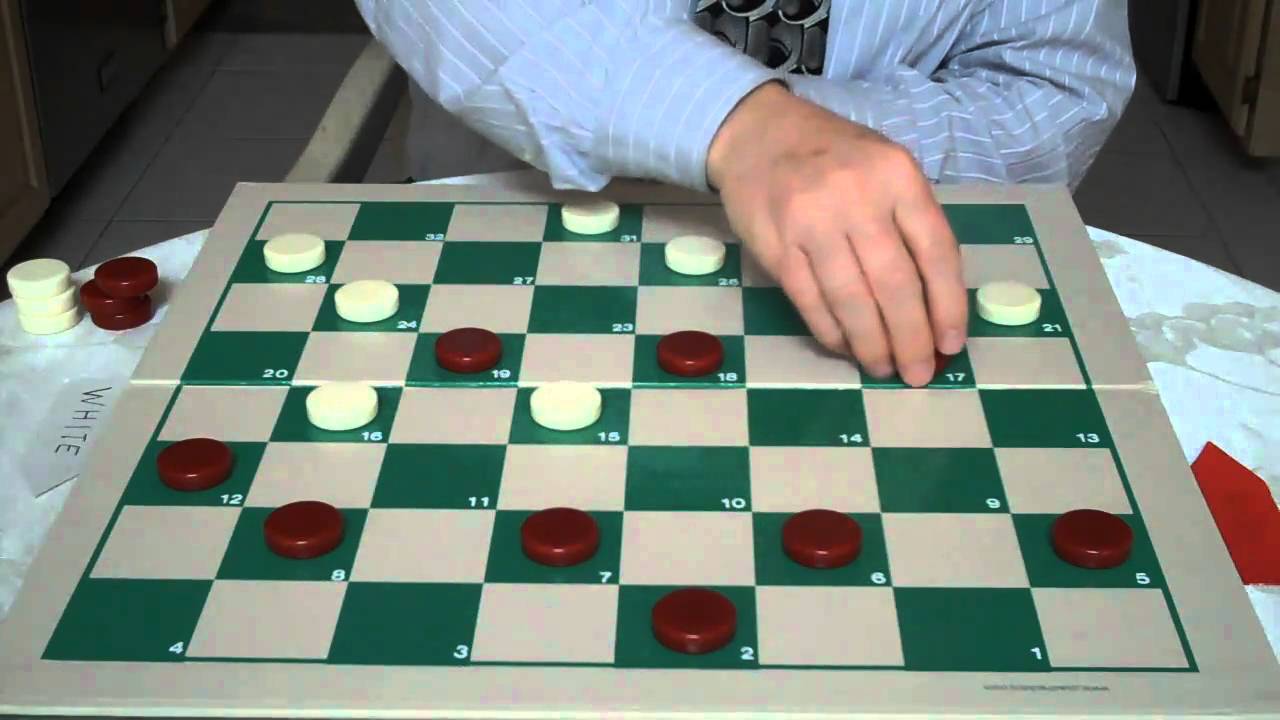 DOUBLE opening COMBINATION in checkers during the live stream