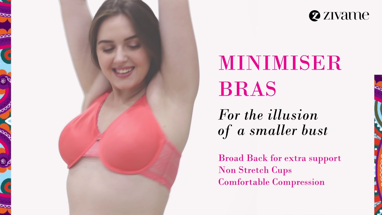 Women's Comfort With Side Shaping Minimizer Bra – Online Shopping site in  India