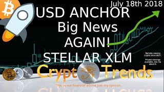 XLM Stellar -First USD Anchor IBM backed 