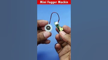 Mini fogger machin पाणी से बनेगा कोहरा ultrasonic foggee module#sorts #skynetrobotics