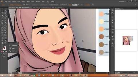 Ayana Moon vector art (speed art tutorial)