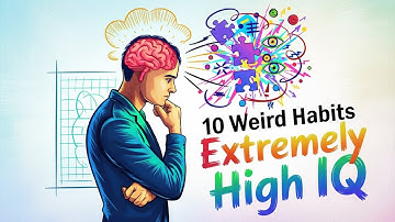 10 vreemde gewoontes die bewijzen dat je een extreem hoog IQ hebt