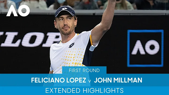 Feliciano Lopez v John Millman Extended Highlights (1R) | Australian Open 2022