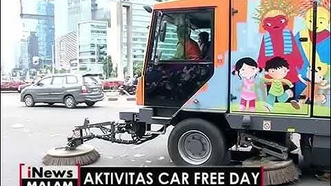 Aktivitas Car Free Day menyisahkan sampah sampah yang berserakan - iNews Malam 04/12