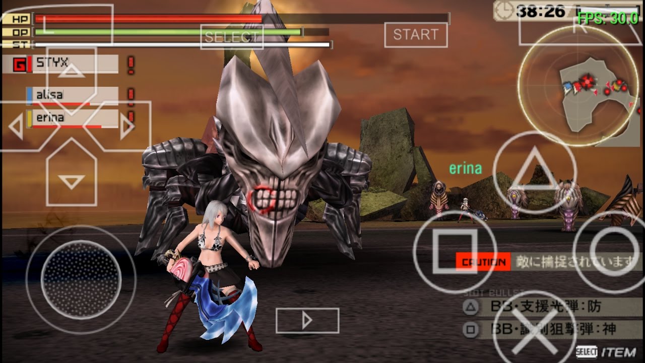 best setting ppsspp god eater 2.android - YouTube