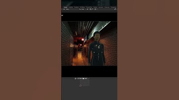 How to make VFX with Blender and greenscreen footage #shorts