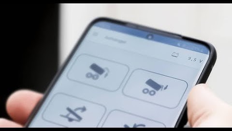 ICARUS blue | Quick and easy - Live battery status and undervoltage warning