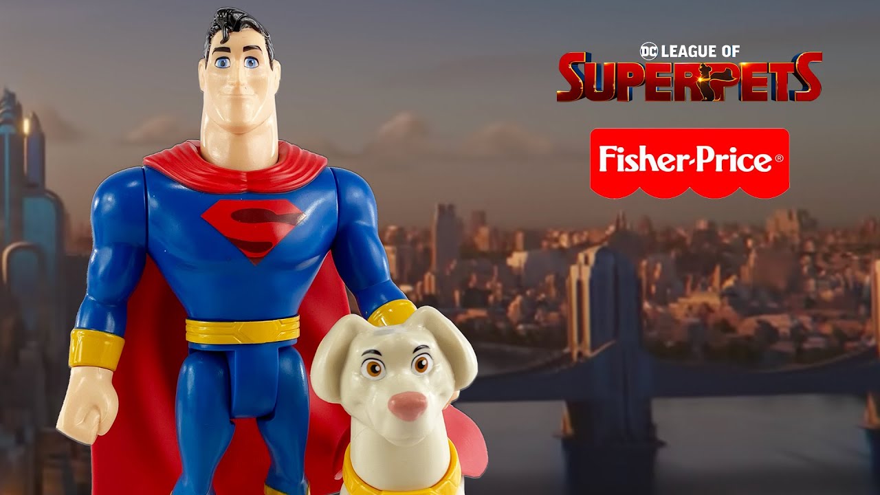Fisher Price Dc Rev & Rescue Krypto League Of Super Pets, Learning Toys